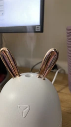 Увлажнитель воздуха и ночник Humidifiers Rabbit зайчик Белый 300 мл(ICL44) фото от покупателей 1