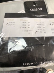 Комплект постельного белья MirSon Полуторный 143x210 см №14-4102 Glacier Gray Однотонный Mikrosatin (2200007230259)