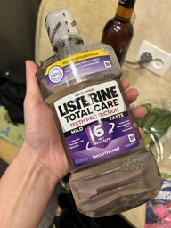 Ополіскувач для ротової порожнини Listerine Total Care 250ml (250 мл, 500 мл, 1000 мл) (510872-522044-2) фото від покупців 4