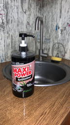 Засіб для миття посуду Maxi Power Чорне вугілля 1 л (4823098411796 ...