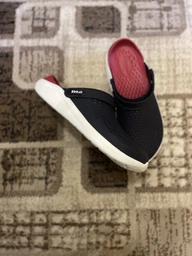 Сабо Crocs LiteRide Clog M13-46-30-30.5 см Black Slate Grey 204592 фото від покупців 4