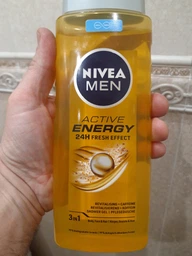 Гель для душа NIVEA MEN Активная Энергия 3в1 для тела-лица-волос 500 мл (4005900830784/9005800341644)