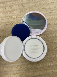 Тональний крем-кушон Missha Magic Cushion Cover Lasting SPF 50+/PA+++ No.23 15 г (8809581449299/2000962946390/8809747960910) фото від покупців 4
