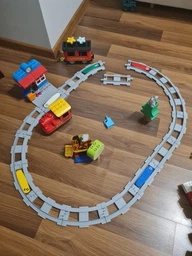 Конструктор LEGO DUPLO Town Поїзд на паровій тязі 59 деталей (10874) (5702016117264) фото від покупців 5