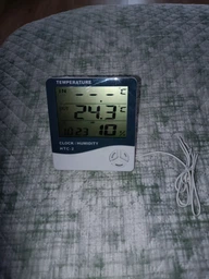 Цифровой термометр часы гигрометр LCD 3 в 1 HTC 1 фото от покупателей 1