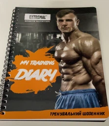 Щоденник Тренувань Extremal Фітнес Блокнот Бодібілдинг 78 сторінок на пів року тренувань Фітнес Щоденник тренувальний Щоденник фото від покупців 3