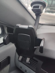 Автомобільний тримач для телефона Promate DashMount Black (dashmount.black) фото от покупателей 5