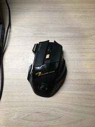 Беспроводная игровая мышка iMice X7 5500dpi тихая с выступами RGB Red (358227) фото от покупателей 15