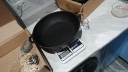 Жаровня чугунная литая с ушками с стеклянной крышкой 26*6 см Т103СЗУк фото от покупателей 6