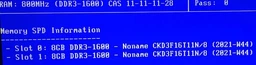 Оперативная память DDR3-1600 16Gb PC3-12800 (Kit of 2x8192) Cyborg CKD3F16T11N/16G 16384MB (770008610) фото от покупателей 9