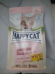Сухий корм для кошенят з м'ясом птиці Happy Cat Minkas Kitten Care Geflugel, 1.5 кг