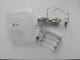 Світлодіодна новорічна LED гірлянда-нитка "КРАПЛІ РОСИ" на батарейках + USB 100LED 10 м Синій (90887083) фото від покупців 13