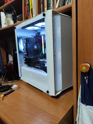 Корпус DeepCool CC360 White ARGB (R-CC360-WHAPM3-G-1) без БП фото от покупателей 6