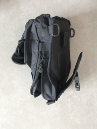 Сумка рюкзак тактический военный B14 5л черный фото от покупателей 3