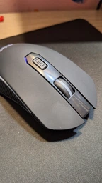 Миша Gembird MUSGW-6BL-01 Wireless Black (RGB-підсвічування) фото від покупців 3
