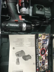Аккумуляторная дрель-шуруповерт Metabo PowerMaxx BS Basic (600984500) + 2АКБ Li-Power + ЗУ LC 24 фото от покупателей 1