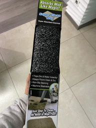 Суперпоглинаючий килимок для передпокою та ванної кімнати Super Clean Mat Brown (454948) фото від покупців 2