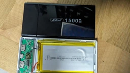 УМБ Andowl Q-CD555Х1 Power Bank 15000 mAh Зовнішній акумулятор (повер банк, портативна батарея) + Подарок USB-лампочка Чорний фото від покупців 1