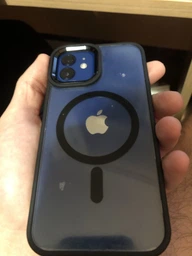 Чехол для Apple iPhone 12 Pro/12, Unit MagSafe, Голубой, прозрачный, магсейф, противоударный, магнитный, панель-накладка с поддержкой MagSafe, с поддержкой беспроводной зарядки, TPU+PC, защита всего корпуса, ударостойкий, ArmorStandart (ARM74853)