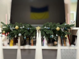 Гірлянда хвойна Lux лита 1.2 м зелена фото від покупців 13