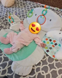 Детский коврик Bright Starts Tummy Time Prop & Play (10841) фото от покупателей 3