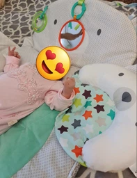 Детский коврик Bright Starts Tummy Time Prop & Play (10841) фото от покупателей 2