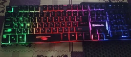 Клавиатура Real-El 8700 Gaming Backlit black фото от покупателей 13