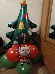 Новорічний Набір Із Кульок Ялинка З Подарунками