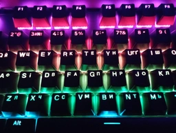 Клавиатура проводная Hator Starfall RGB Pink switch Black (HTK-599) фото от покупателей 7