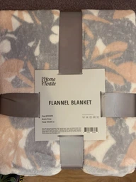 Плед Ardesto Flannel Флора Сірий із рожевим 160х200 см (ART0106PB) фото від покупців 4