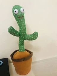 Танцюючий кактус 120 пісень з підсвічуванням Dancing Cactus Зелений повторення голосу + упаковка (FG22)