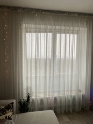 Гірлянда штора LED з пультом та USB 3х2 метри (ширина/висота) 200 LED теплий БЕЗ гачків (338588) фото від покупців 3