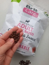 Сухой корм Brit Care Dog Sustainable Adult Small Breed Сухой корм для собак малых пород с курицей и насекомыми 3 кг (1111173353) фото от покупателей 2