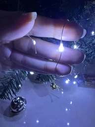 Светодиодная гирлянда Decorative Light USB + от батареек Нить Led 50 5 м Холодный Белый (2000992418577)