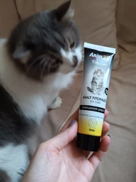 Фитопаста AnimAll VetLine для выведения шерсти для котов 100 г (4820150206642) фото от покупателей 11