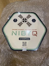 Набор 7 магнитных шестерень и мельница NIBYQ Windmill (Розовый) фото от покупателей 3