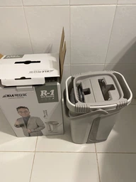 Набiр для прибирання швабра ледар з відром 12 л Scratch Cleaning Mop Expert R1 З віджимом і складною ручкою Змінні насадки з мікрофібри фото від покупців 15