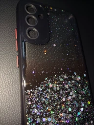 Чехол Stardust с цветными бортиками для Samsung A34 Черный фото от покупателей 1