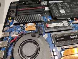 Радіатор охолодження Jonsbo M.2 2280 для SSD NVMe тепловідвід з алюмінієвого сплаву з тепловою прокладкою Сірий (CN160019)