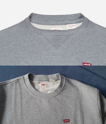 Свитшот мужской Levi`s Original Housemark Crewneck Sweatshirt 35909-0001 M Синий (5400898329408) фото от покупателей 1