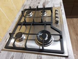 Варочная поверхность газовая Electrolux EGS6436SX фото от покупателей 7
