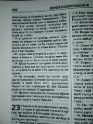 Библия Современный перевод Турконяка 2020 твердый переплет средний формат, Бордовая (10631) на украинском