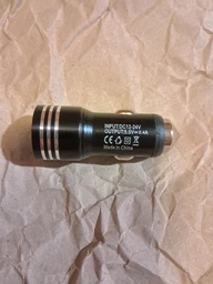 Автомобильное зарядное устройство в прикуриватель USB Hammer AR68 2*USB 2.4А+1А адаптер юсб для авто (1010172-Black) фото от покупателей 2