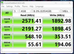 Накопитель SSD M.2 2280 NVME (PCIe 3.0 x4) 1TB KingCell Lite KC-T1000nM28 TLC R2100MBs W1600MBs фото от покупателей 3