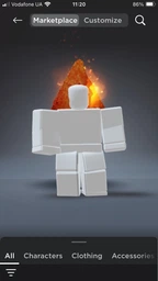 Roblox: Flaming Hot Chip Head фото від покупців 18