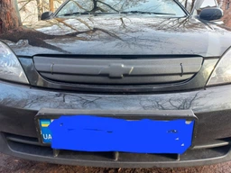 Зимняя накладка AVTM Chevrolet Lacetti 2004-2013 (верх) матовая, FLMT0226 фото от покупателей 1
