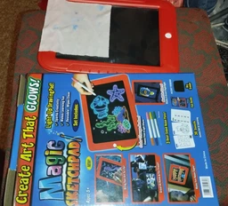Светодиодная доска для рисования Планшет Magic Pad 3D sketcpad фото от покупателей 3