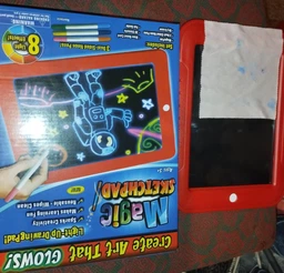Светодиодная доска для рисования Планшет Magic Pad 3D sketcpad фото от покупателей 2