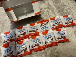 Упаковка конфет Kinder Шоко-Бонс из молочного шоколада 46 г х 12 шт (4008400284606)