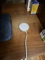 Беспроводное зарядное устройство Apple MagSafe Charger White (MHXH3ZE/A) фото от покупателей 2